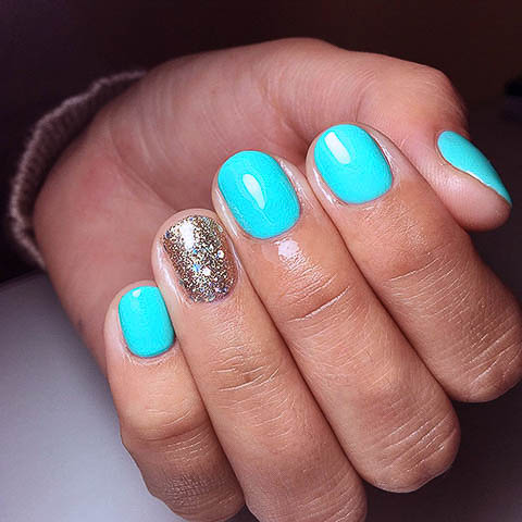 shellac nails Surrey